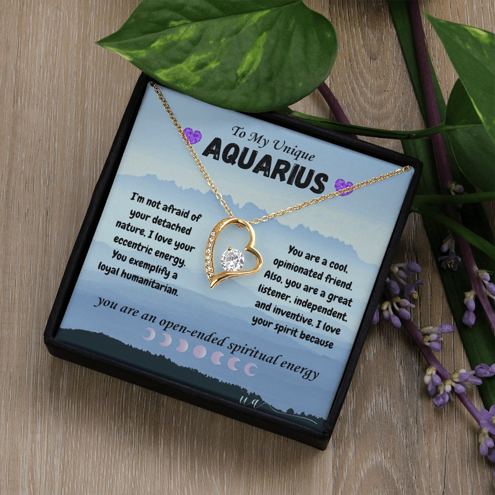 Aquarius Forever Love Necklace - UnlimitedArtistry