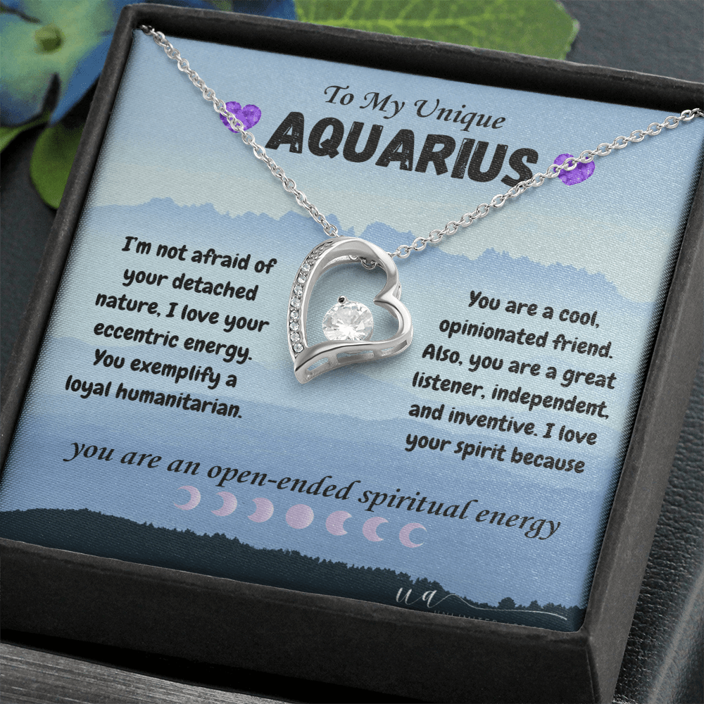 Aquarius Forever Love Necklace - UnlimitedArtistry