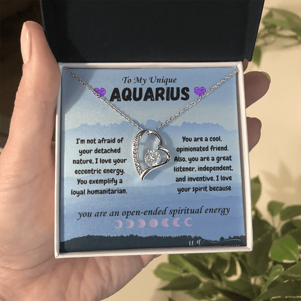 Aquarius Forever Love Necklace - UnlimitedArtistry