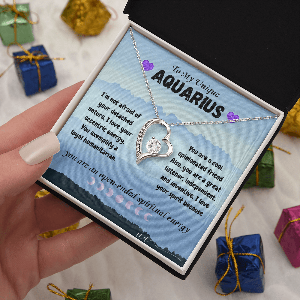 Aquarius Forever Love Necklace - UnlimitedArtistry