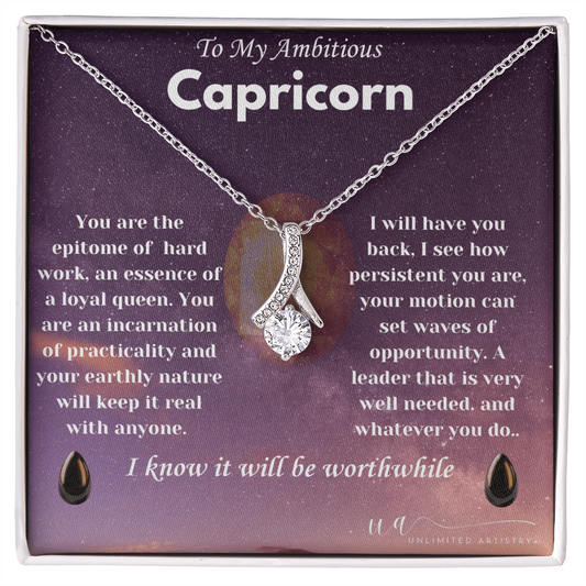 Capricorn Alluring Beauty Necklace