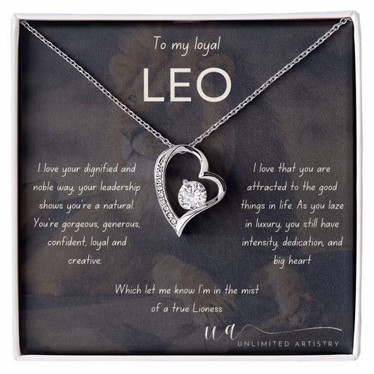 Leo Forever Love Necklace