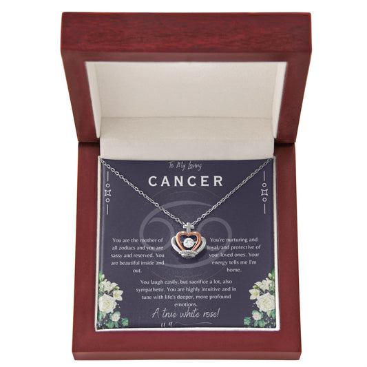Cancer Crown Pendant Necklace - UnlimitedArtistry