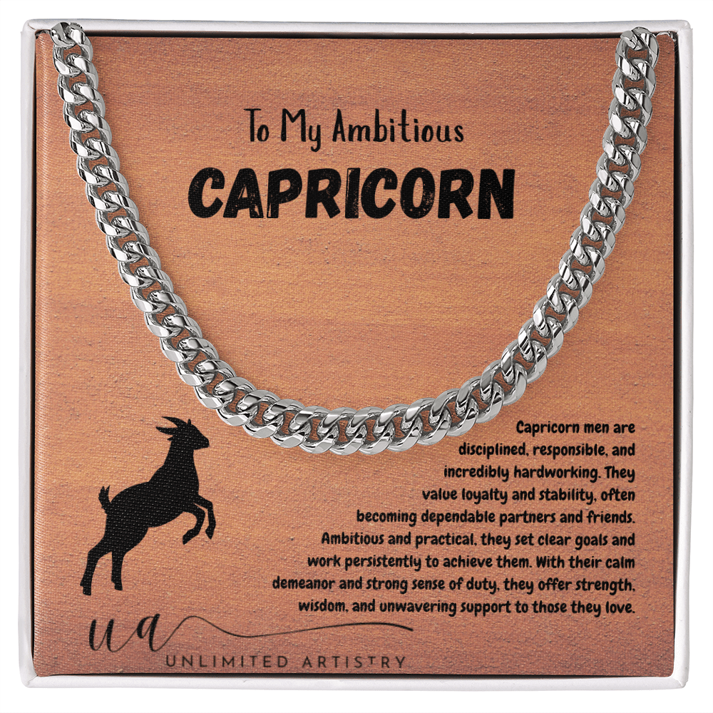 Capricorn Men - UnlimitedArtistry