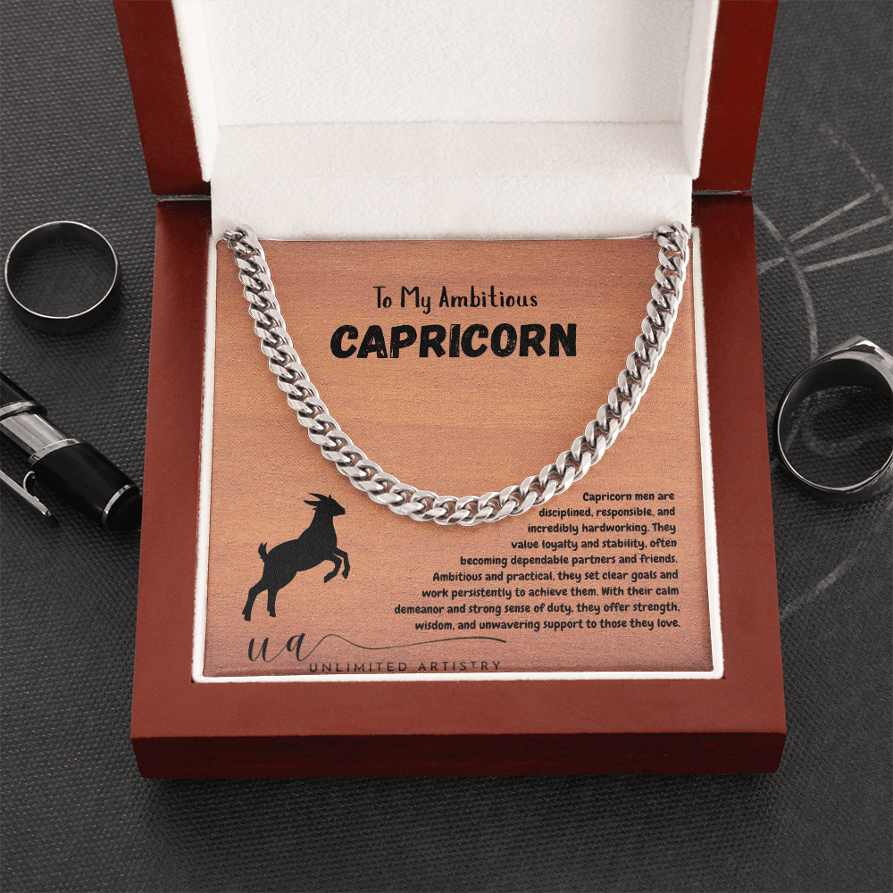 Capricorn Men - UnlimitedArtistry