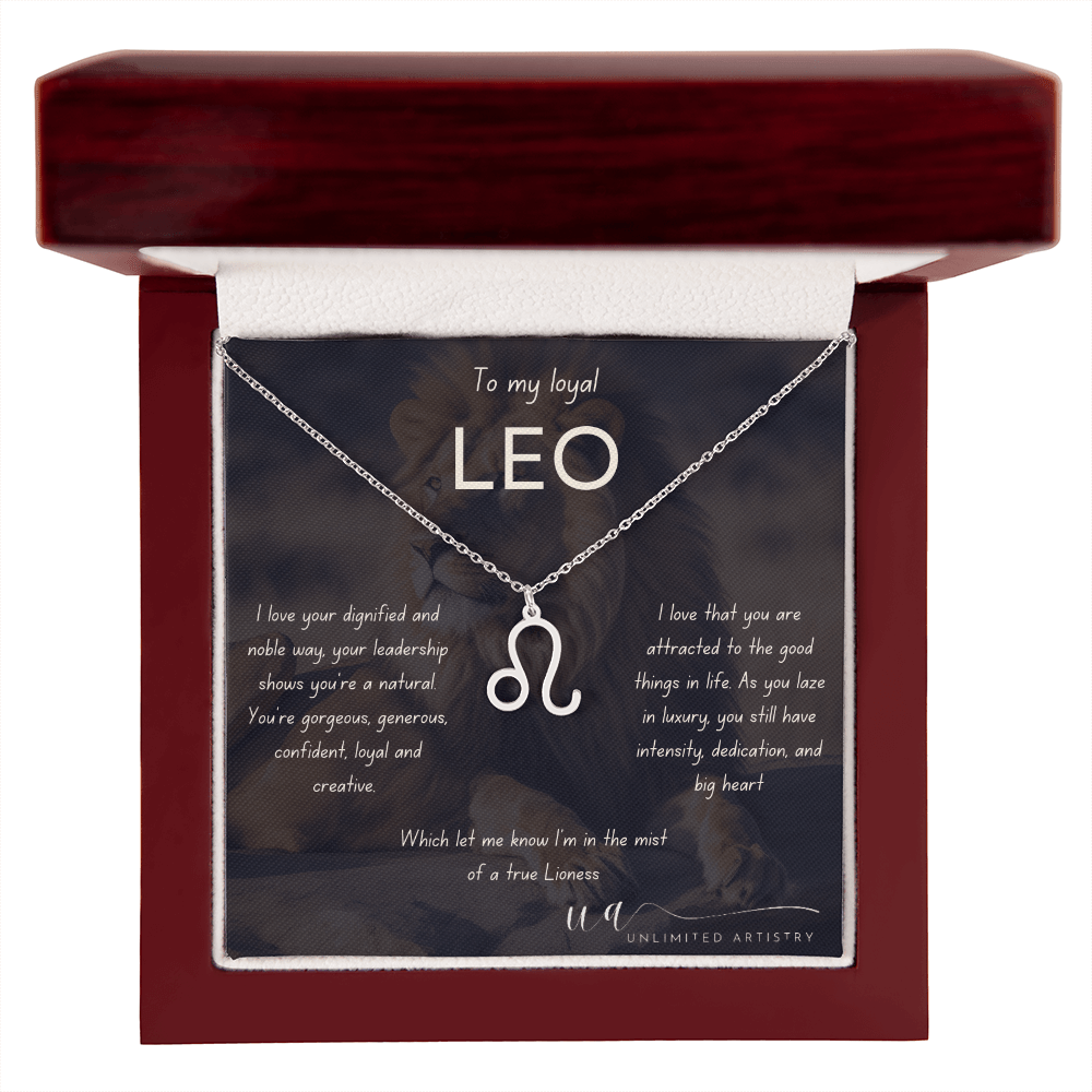 Loyal Leo Zodiac - UnlimitedArtistry