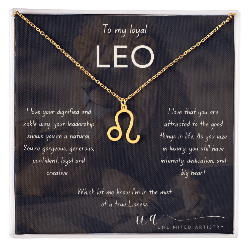 Loyal Leo Zodiac - UnlimitedArtistry
