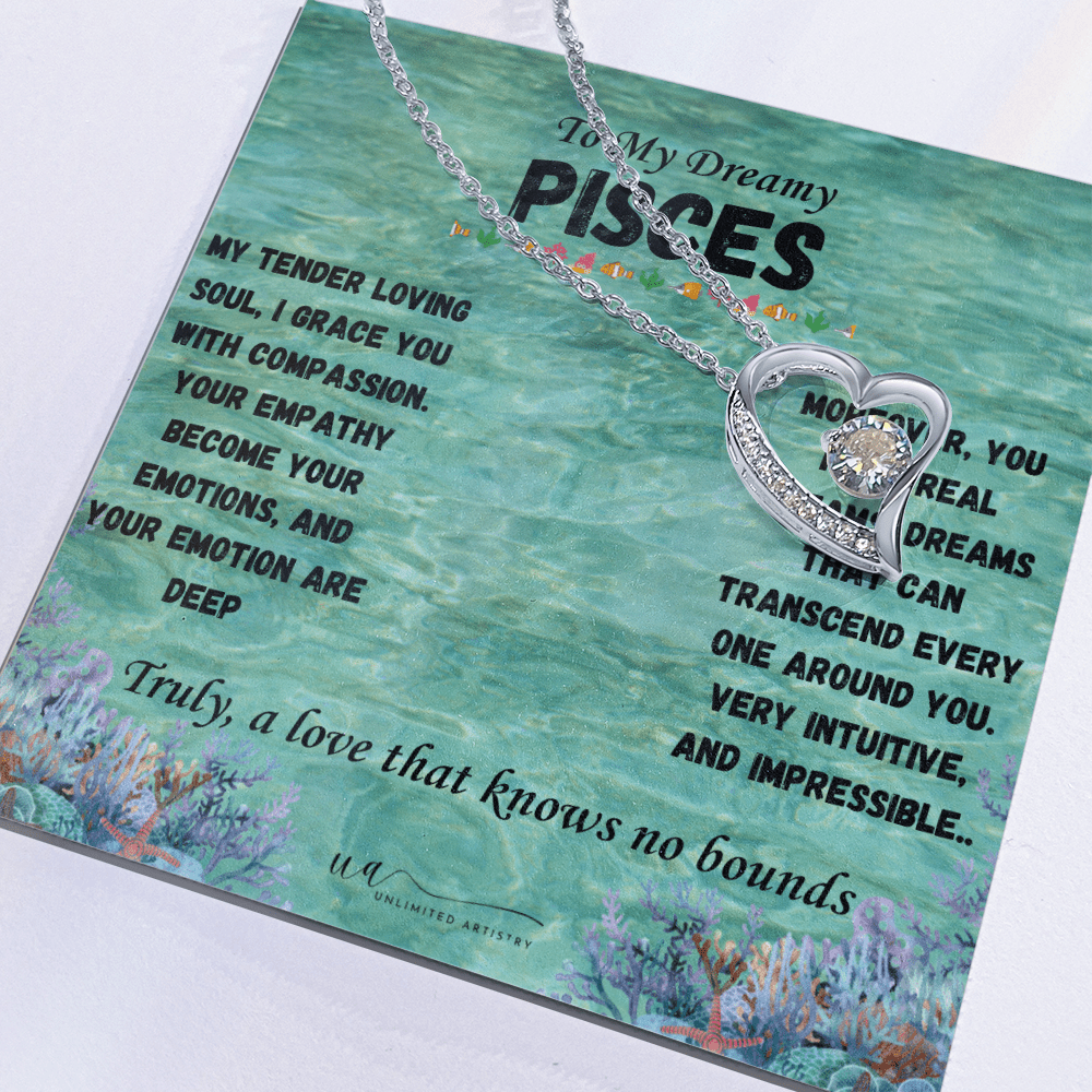 Pisces Forever Love Necklace - UnlimitedArtistry