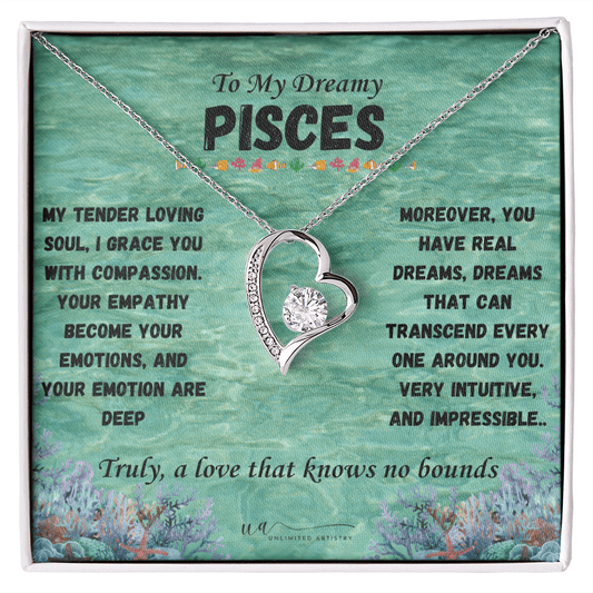 Pisces Forever Love Necklace - UnlimitedArtistry