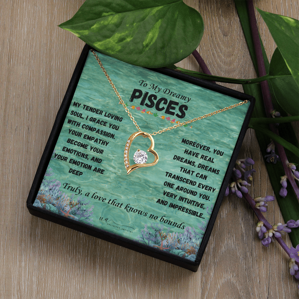 Pisces Forever Love Necklace - UnlimitedArtistry