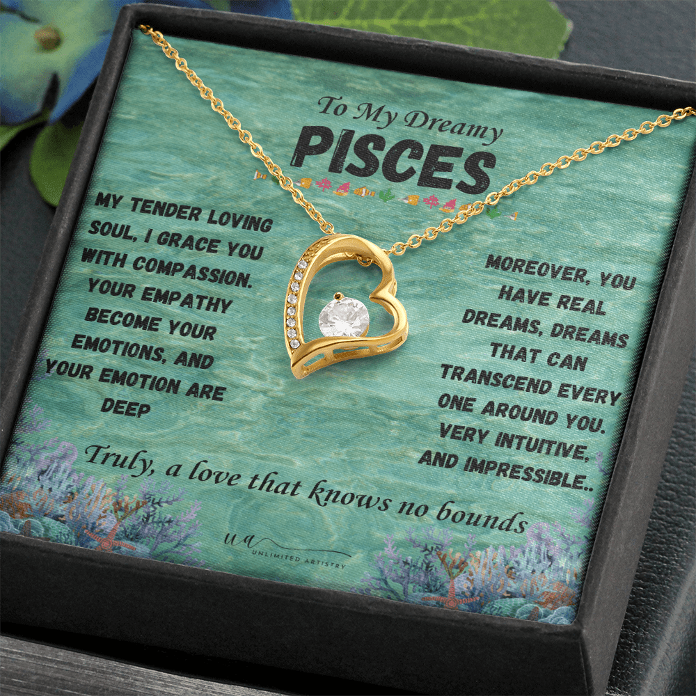 Pisces Forever Love Necklace - UnlimitedArtistry