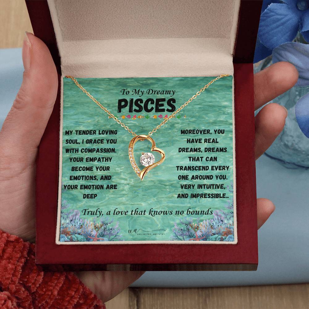 Pisces Forever Love Necklace - UnlimitedArtistry
