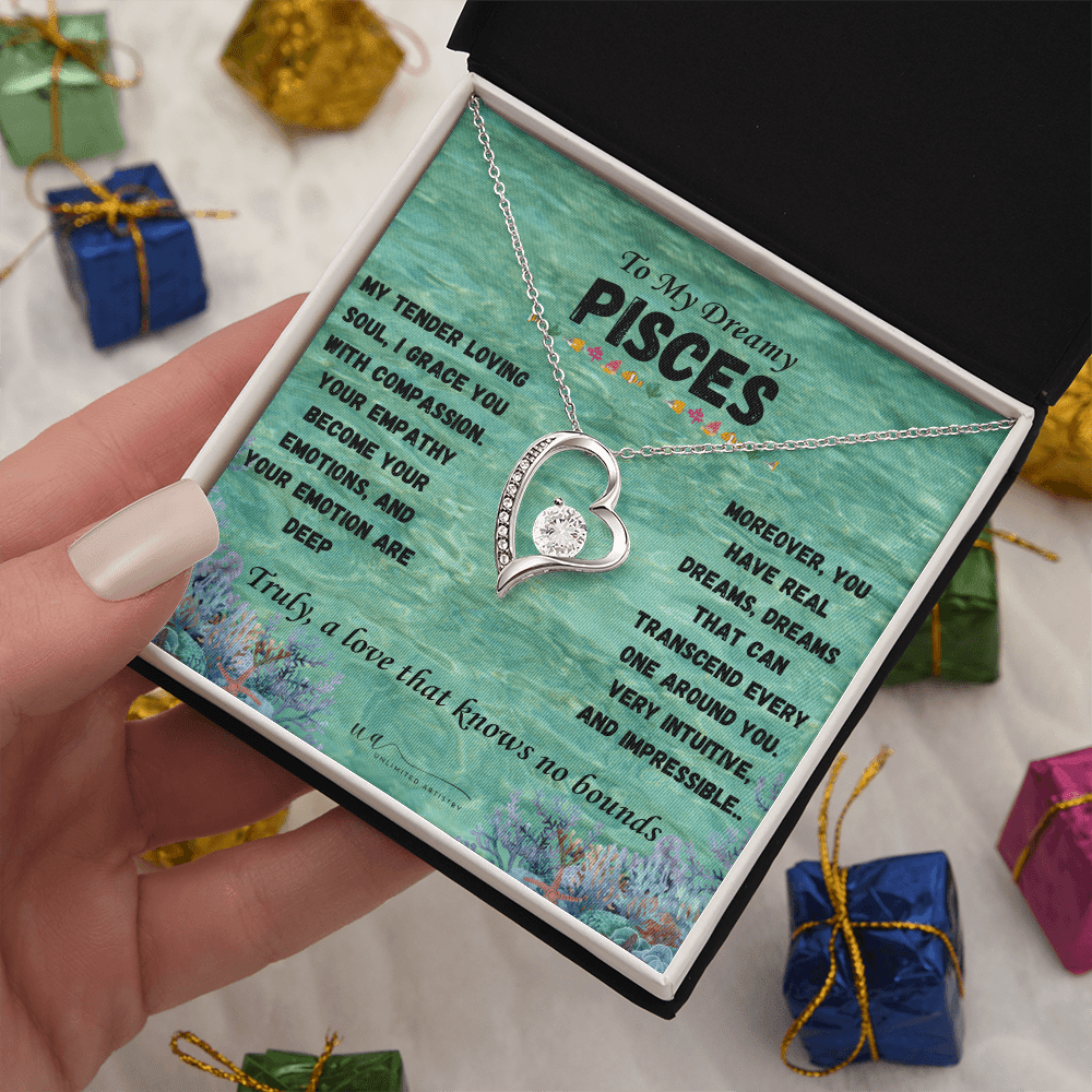 Pisces Forever Love Necklace - UnlimitedArtistry