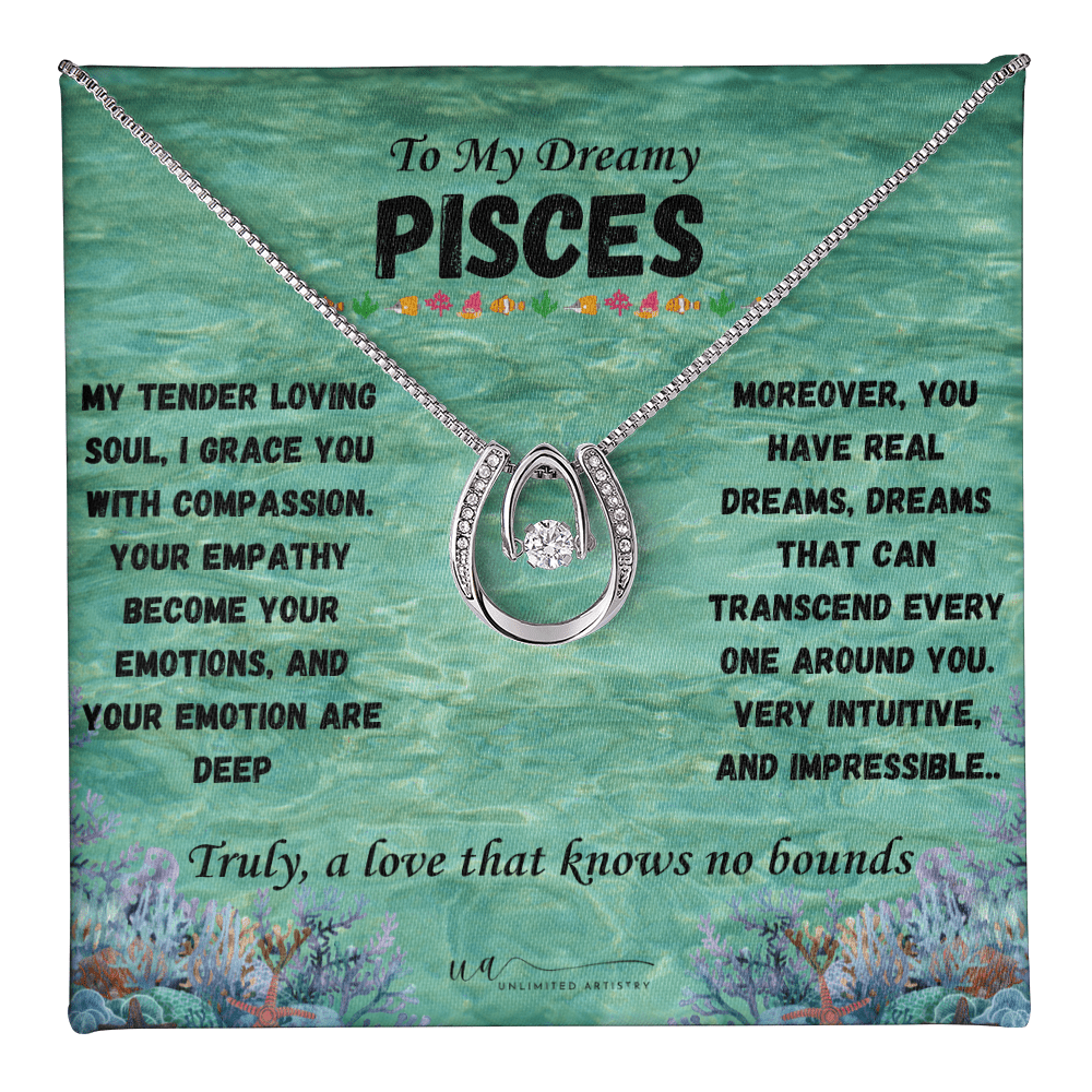 Pisces Lucky In Love Necklace - UnlimitedArtistry