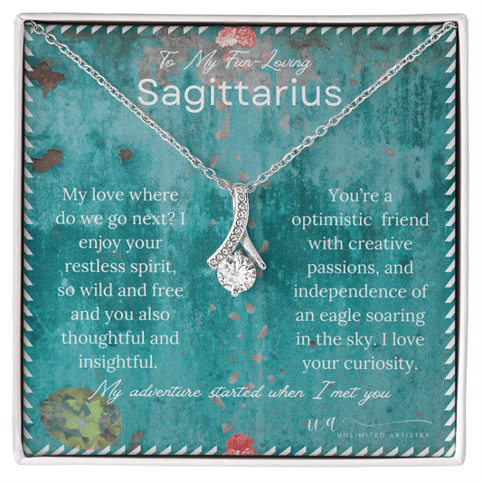 Sagittarius Alluring Beauty Necklace - UnlimitedArtistry