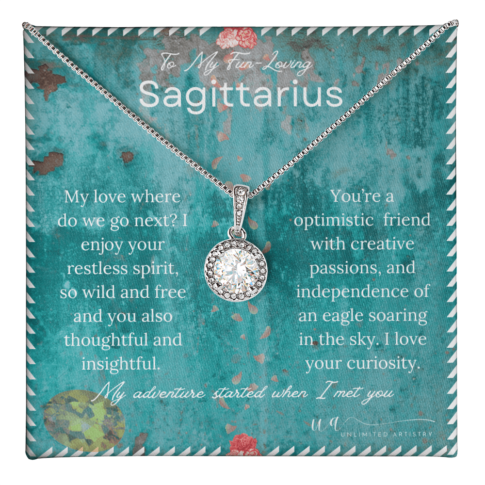 Sagittarius Eternal Hope Necklace - UnlimitedArtistry