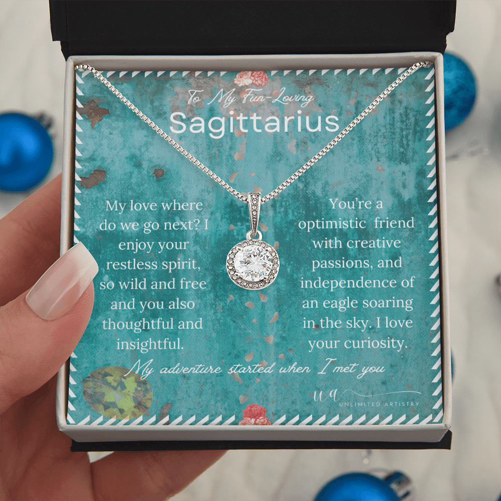 Sagittarius Eternal Hope Necklace - UnlimitedArtistry