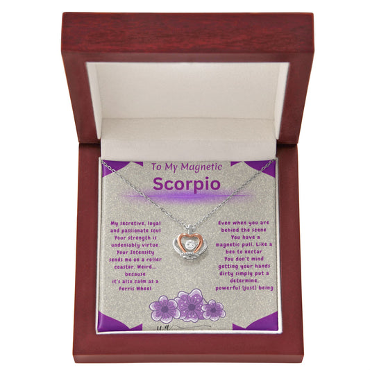 Scorpio Crown Pendant Necklace - UnlimitedArtistry