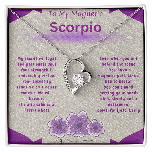 Scorpio Forever Love Necklace - UnlimitedArtistry