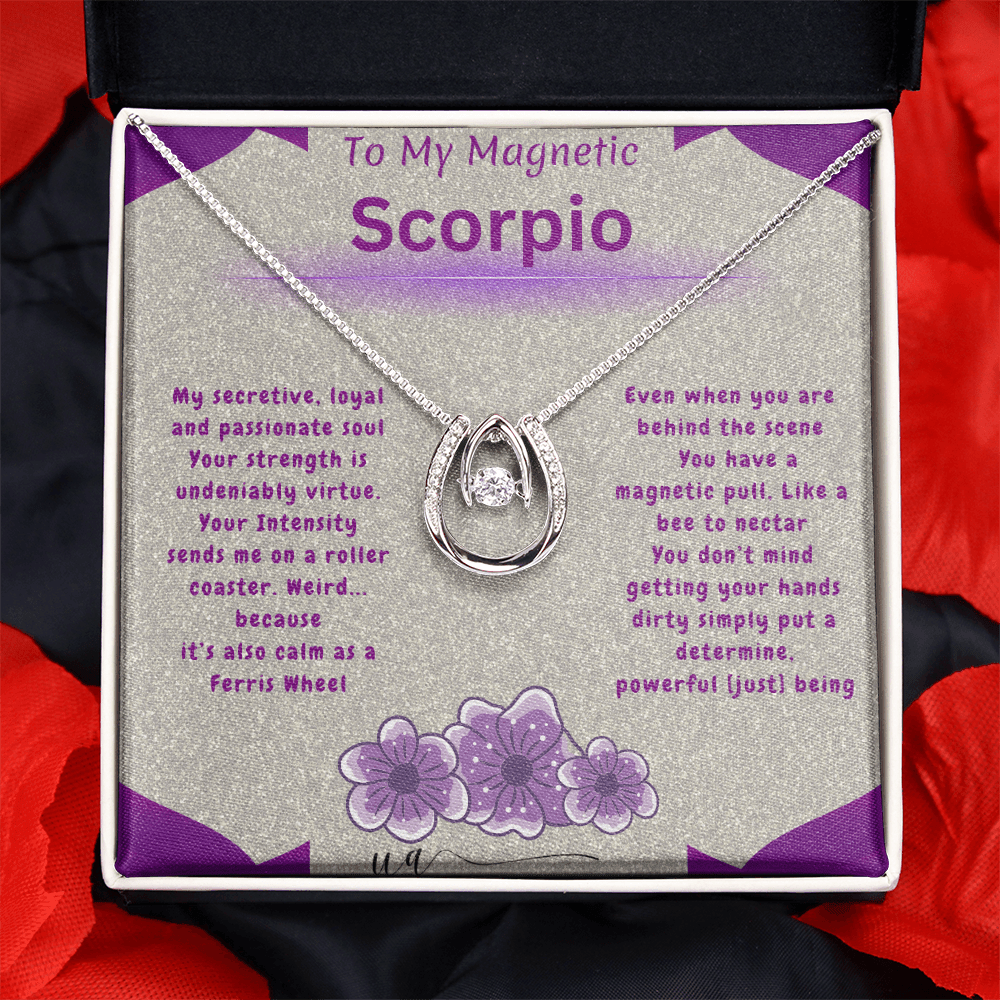 Scorpio Lucky In Love Necklace - UnlimitedArtistry