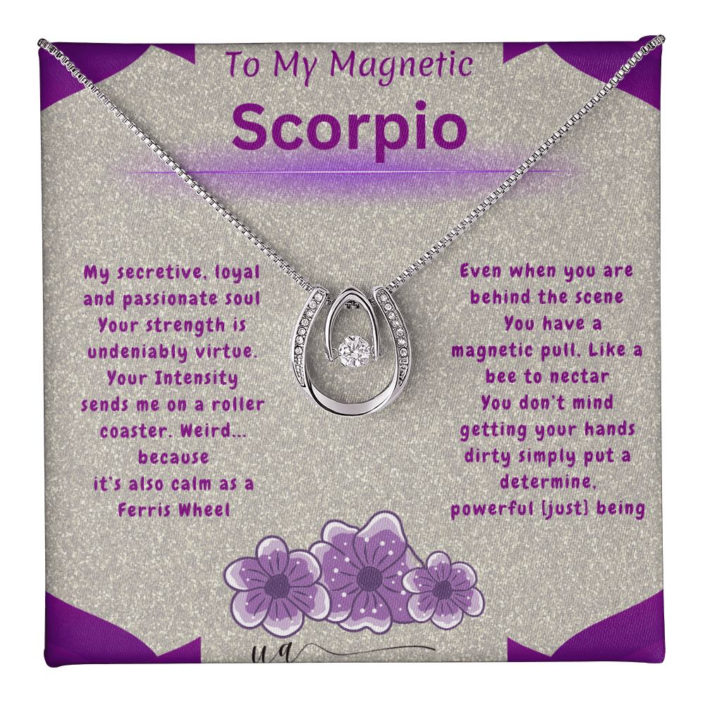 Scorpio Lucky In Love Necklace - UnlimitedArtistry