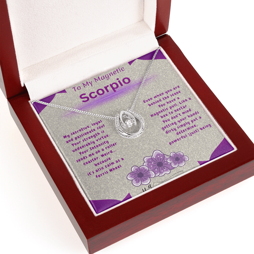 Scorpio Lucky In Love Necklace - UnlimitedArtistry