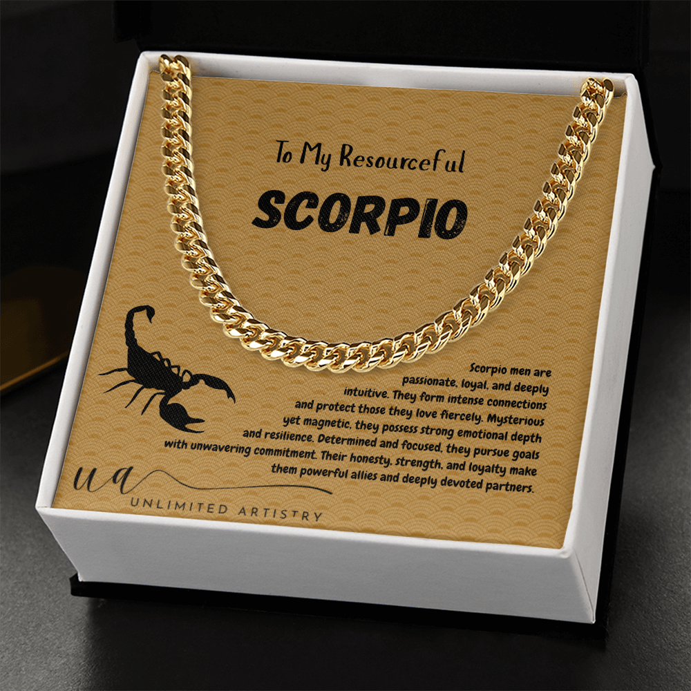 Scorpio Men - UnlimitedArtistry