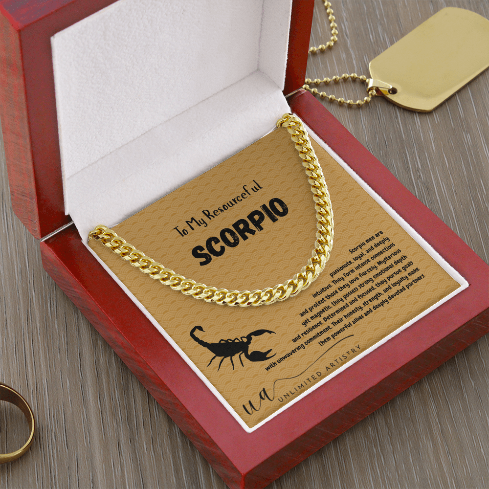 Scorpio Men - UnlimitedArtistry