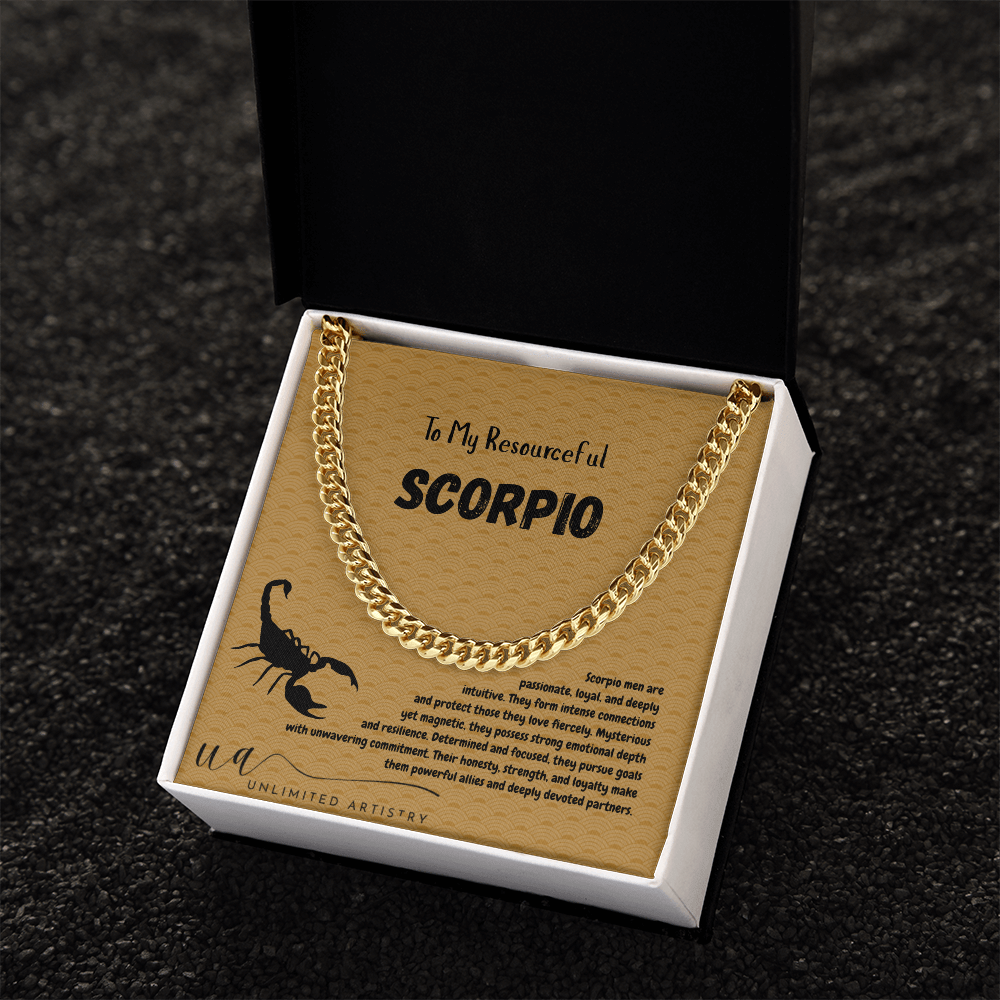 Scorpio Men - UnlimitedArtistry