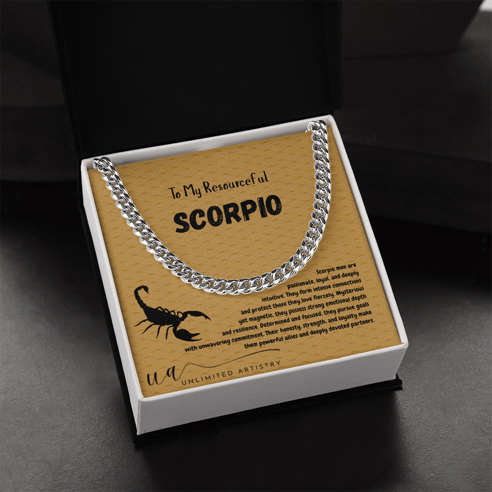 Scorpio Men - UnlimitedArtistry