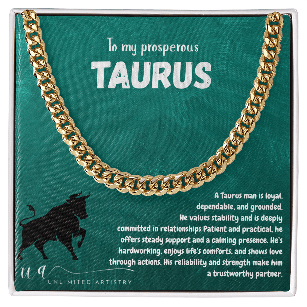 Taurus Men - UnlimitedArtistry