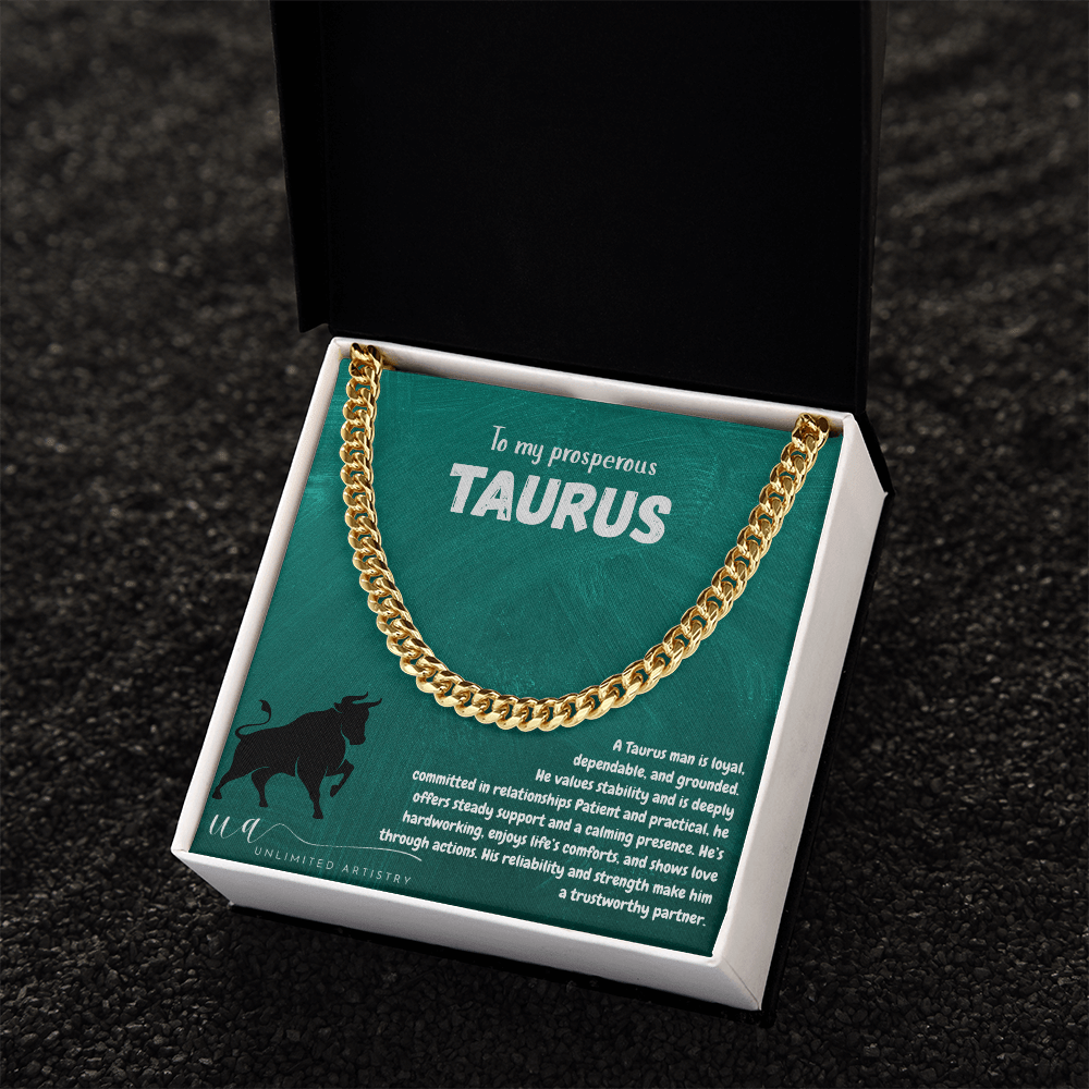 Taurus Men - UnlimitedArtistry