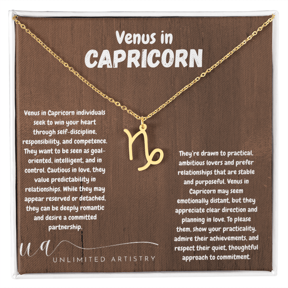 Venus in Capricorn - UnlimitedArtistry