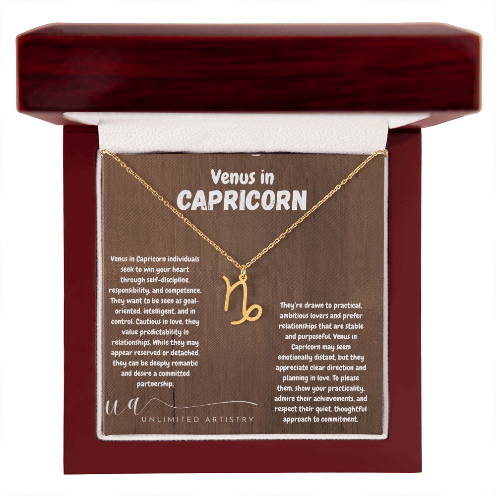 Venus in Capricorn - UnlimitedArtistry