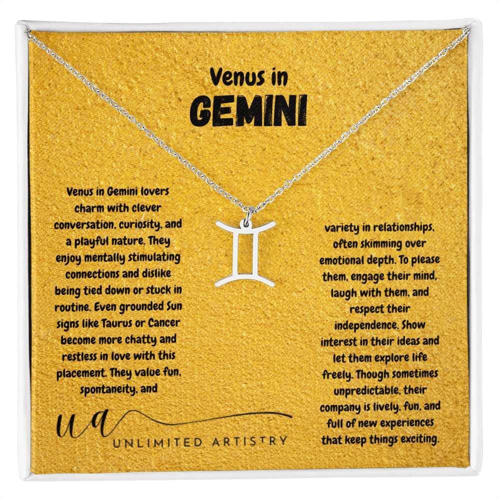Venus in Gemini - UnlimitedArtistry