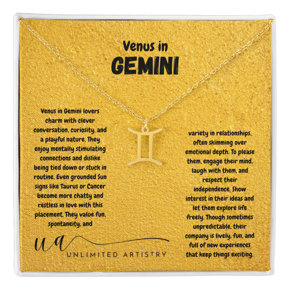 Venus in Gemini - UnlimitedArtistry