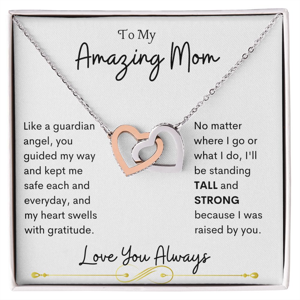 Amazing Mom Interlocking Heart - UnlimitedArtistry