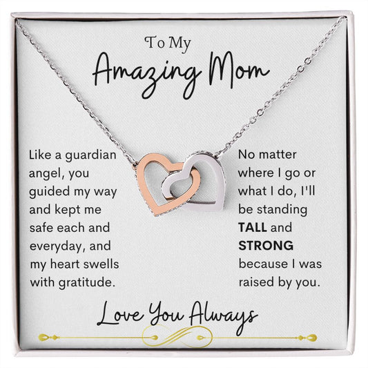 Amazing Mom Interlocking Heart - UnlimitedArtistry