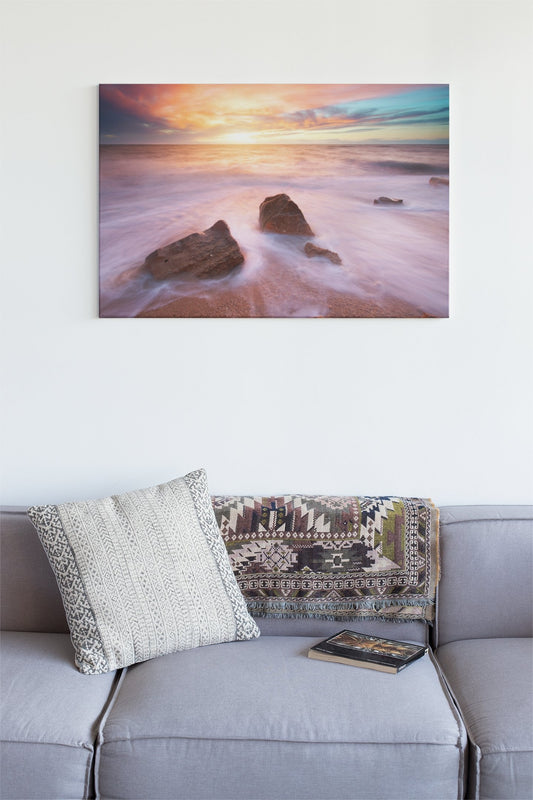 Beautiful Seascape Canvas 1.5in Frame - UnlimitedArtistry