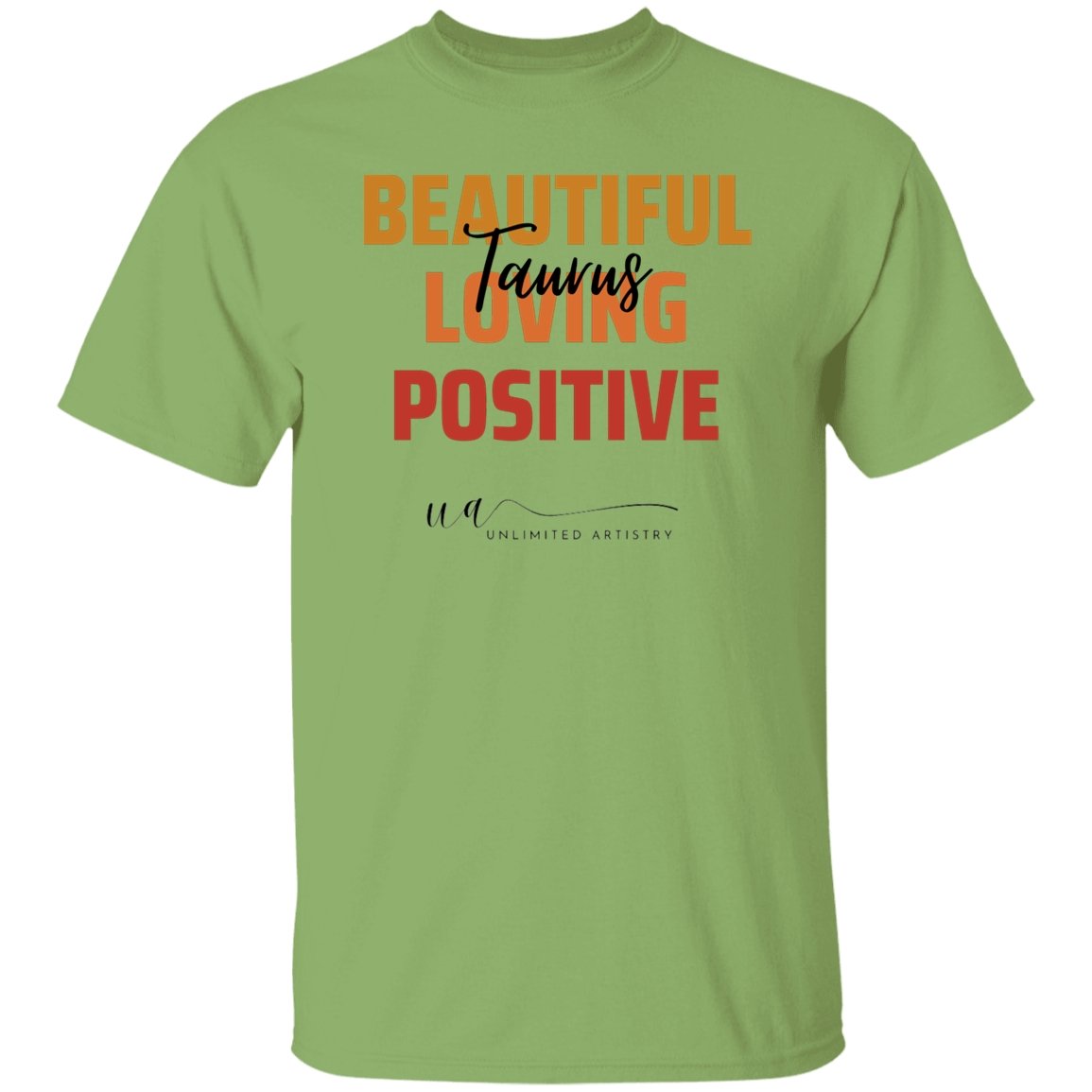 Colorful Vintage Taurus Quote T-shirt - UnlimitedArtistry