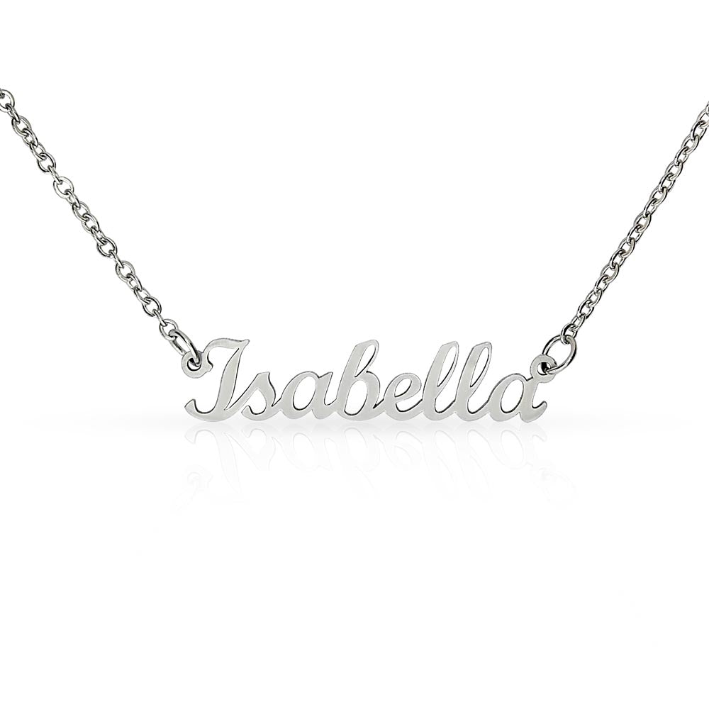 Custom Name Necklace - UnlimitedArtistry