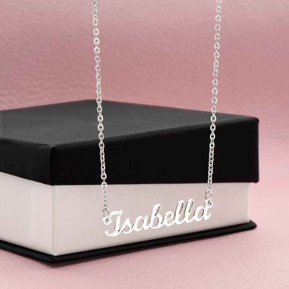 Custom Name Necklace - UnlimitedArtistry