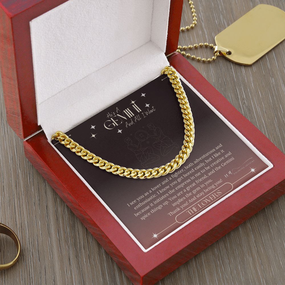 Gemini Men-Cuban Link - UnlimitedArtistry