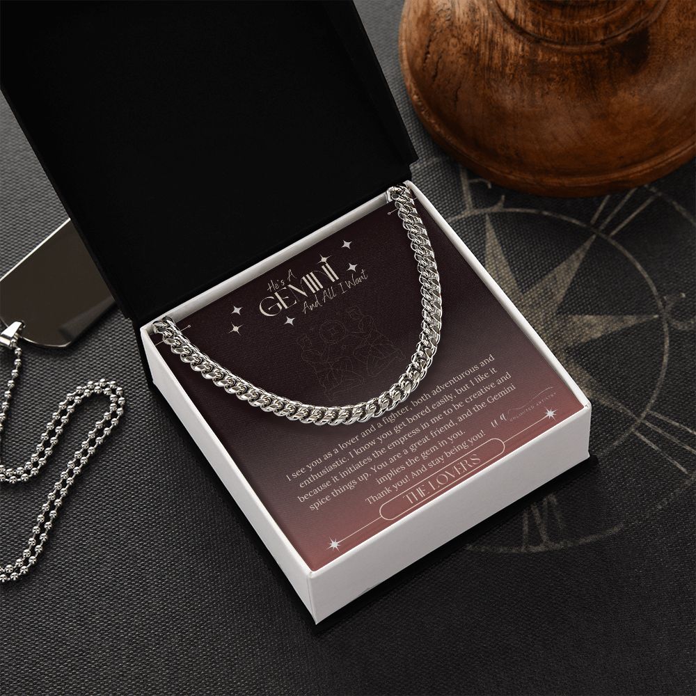 Gemini Men-Cuban Link - UnlimitedArtistry