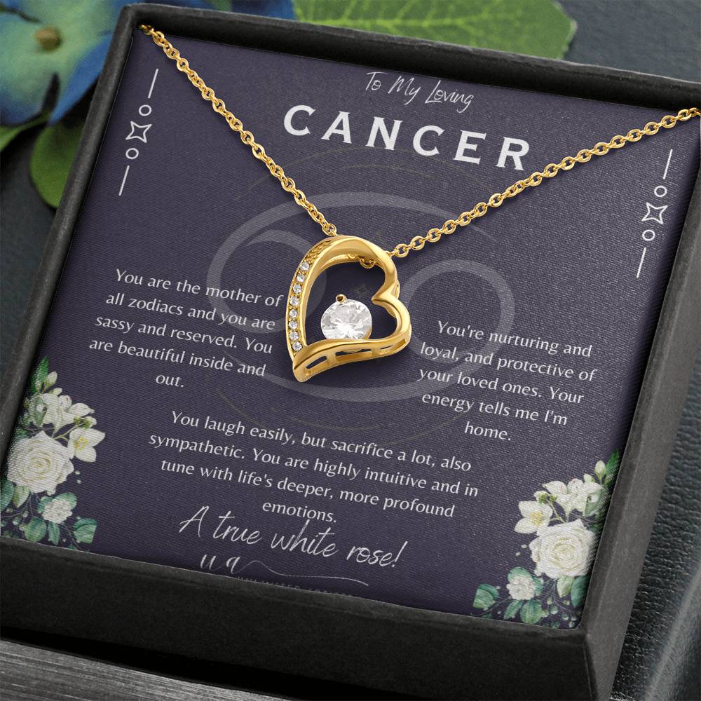 Loving Cancer Forever Love Necklace - UnlimitedArtistry