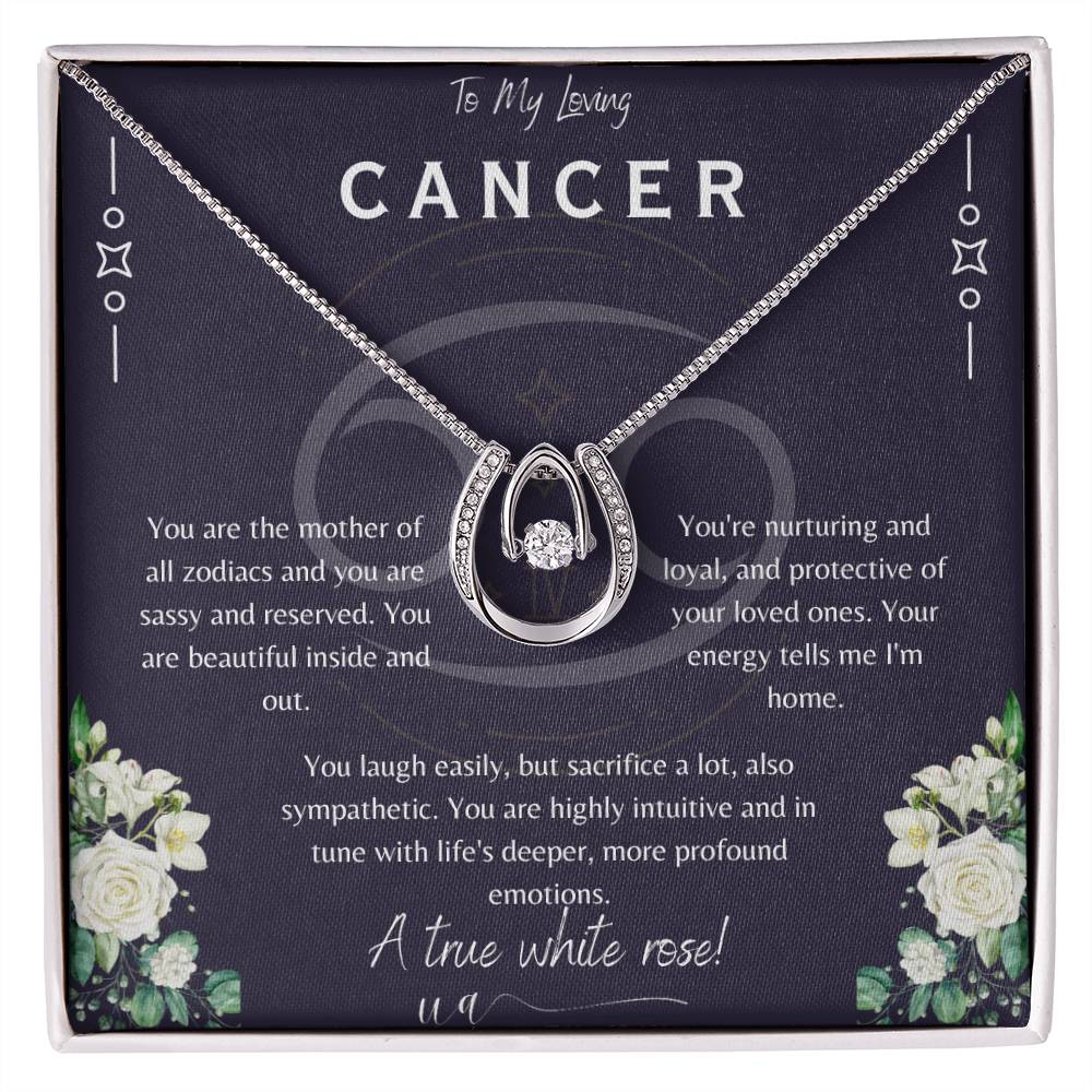 Loving Cancer Lucky in Love Necklace - UnlimitedArtistry