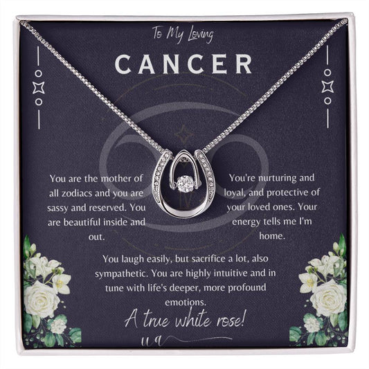 Loving Cancer Lucky in Love Necklace - UnlimitedArtistry