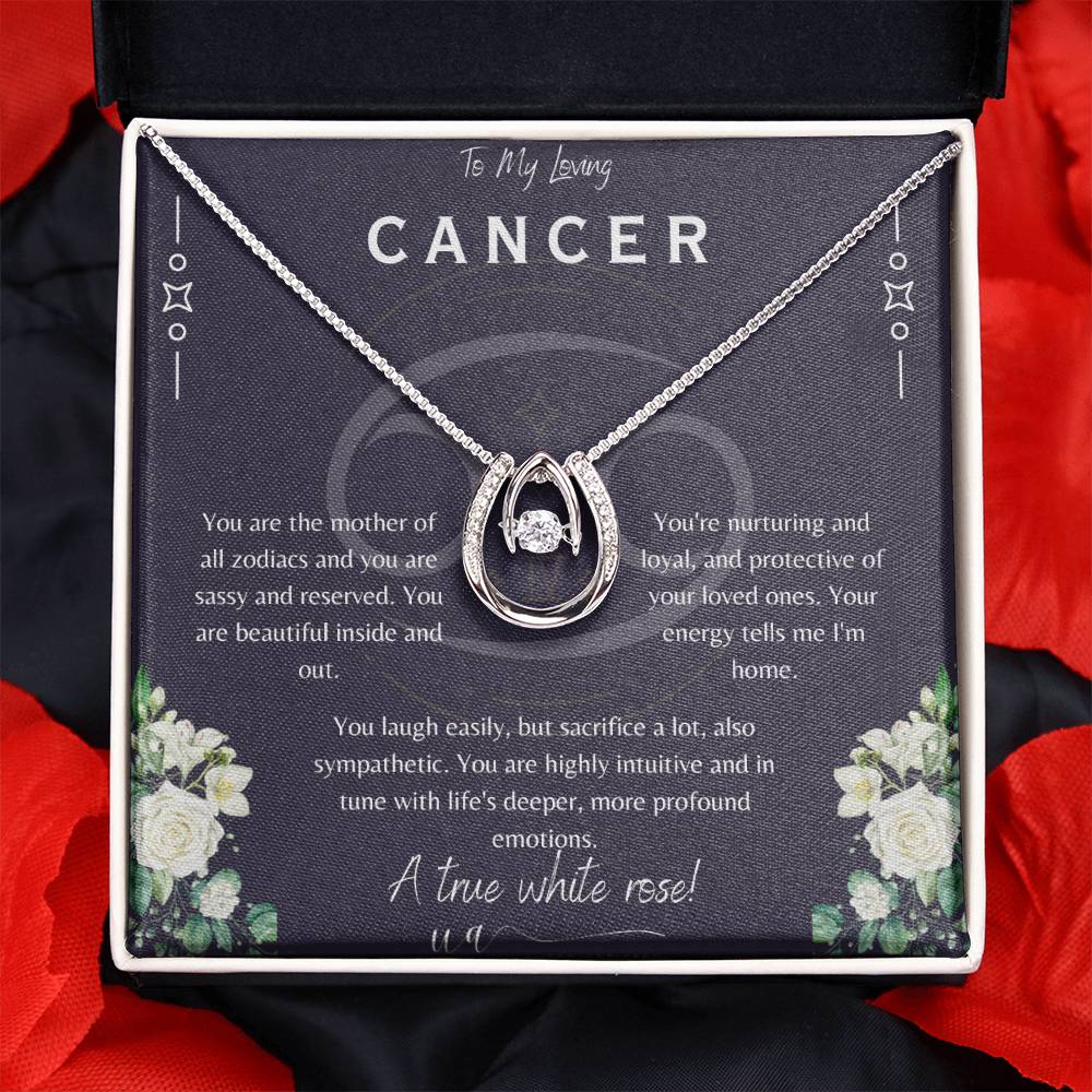 Loving Cancer Lucky in Love Necklace - UnlimitedArtistry