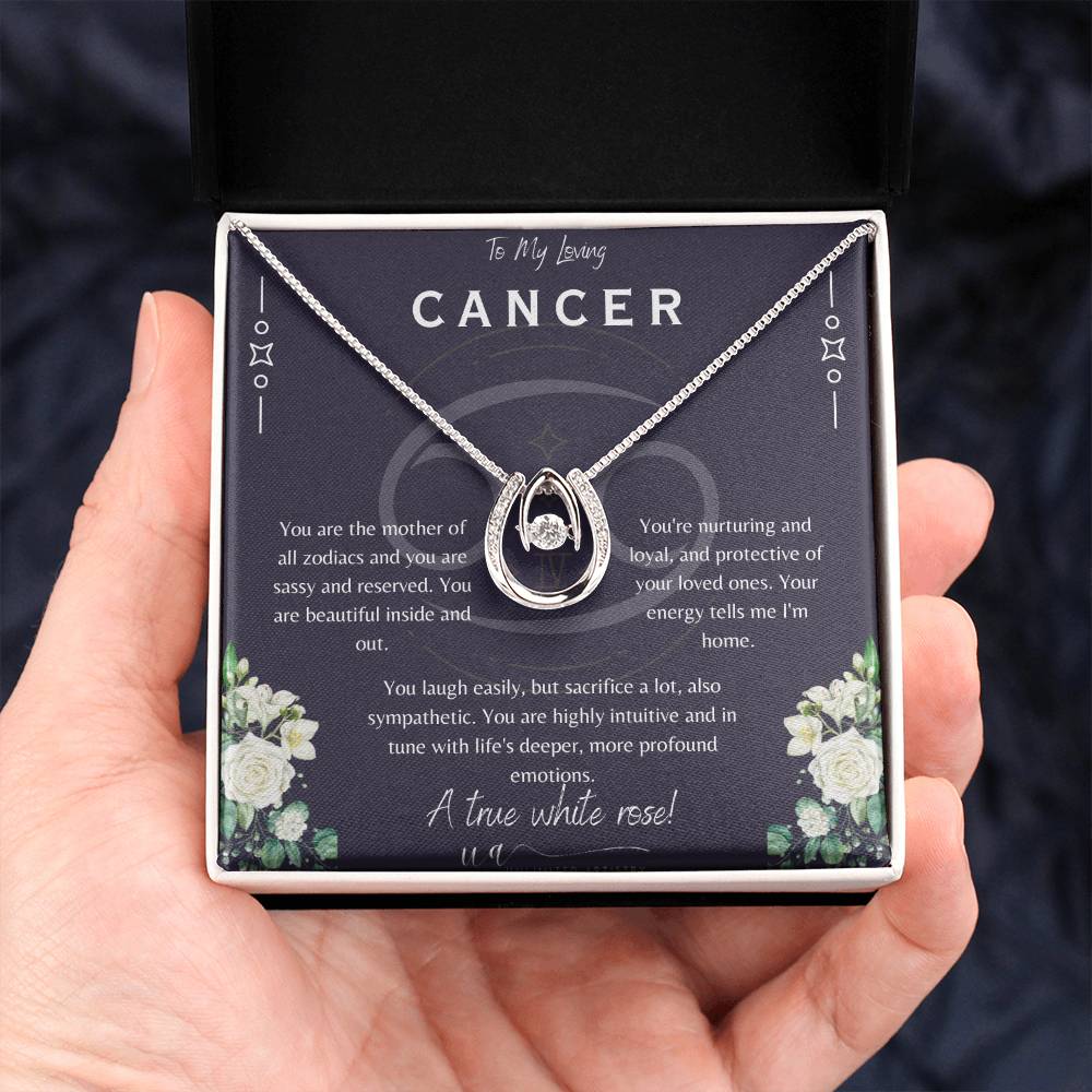 Loving Cancer Lucky in Love Necklace - UnlimitedArtistry