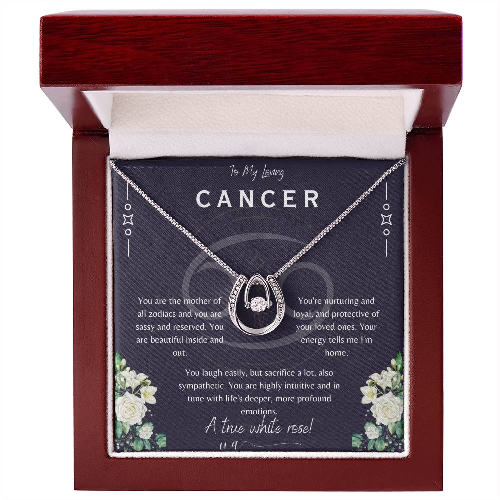 Loving Cancer Lucky in Love Necklace - UnlimitedArtistry